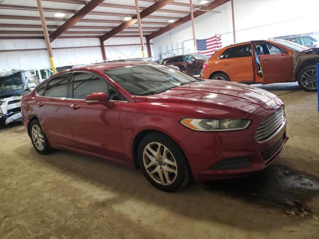 1FA6P0HD9F5116781 - 2015 FORD FUSION SE RED photo 4