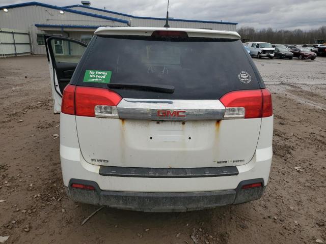 2GKFLREKXC6222920 - 2012 GMC TERRAIN SLE WHITE photo 6