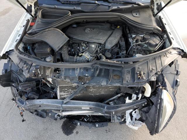 4JGDA5HB8CA019830 - 2012 MERCEDES-BENZ ML 350 4MATIC WHITE photo 11