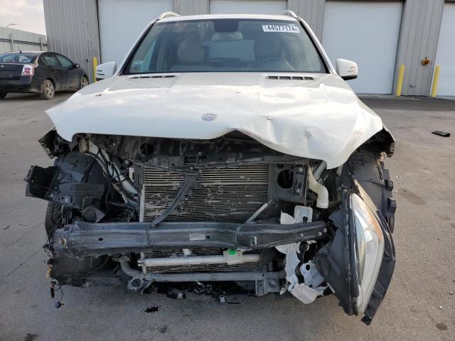 4JGDA5HB8CA019830 - 2012 MERCEDES-BENZ ML 350 4MATIC WHITE photo 5