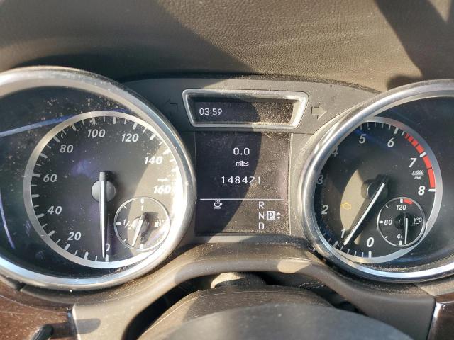 4JGDA5HB8CA019830 - 2012 MERCEDES-BENZ ML 350 4MATIC WHITE photo 9