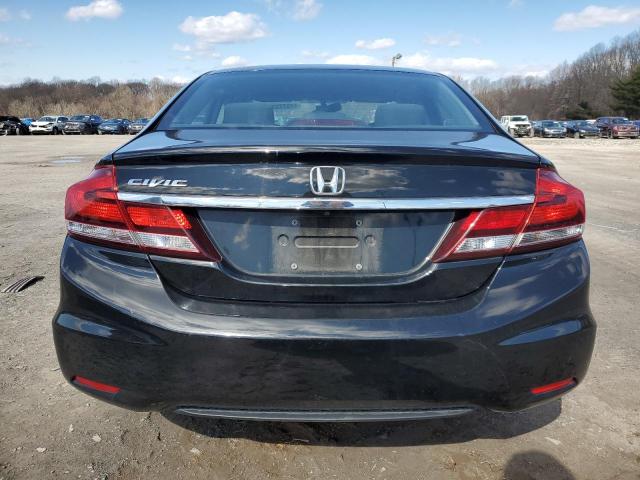 19XFB2F57EE036723 - 2014 HONDA CIVIC LX BLACK photo 6