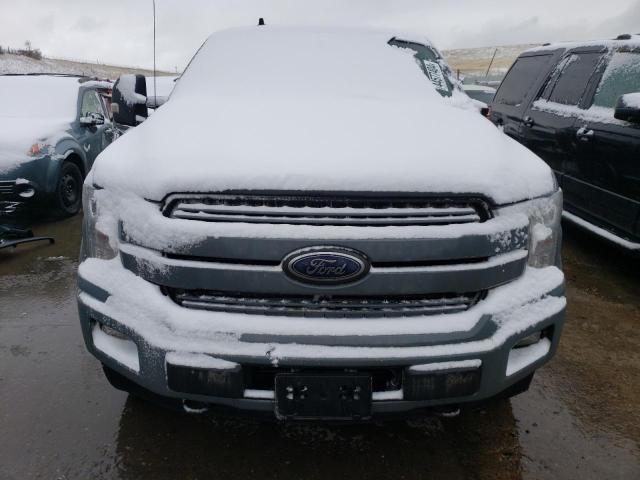 1FTFW1E47KKE71645 - 2019 FORD F150 SUPERCREW GRAY photo 5