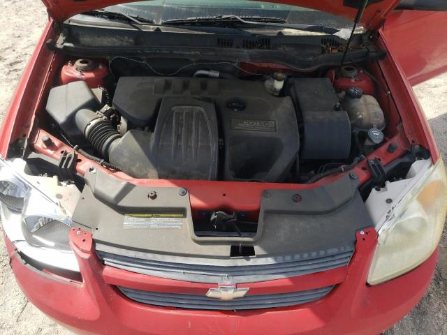 1G1AK18F677403830 - 2007 CHEVROLET COBALT LS RED photo 11