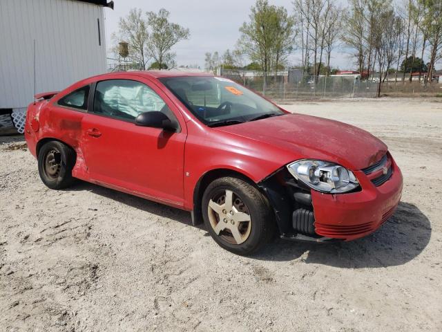 1G1AK18F677403830 - 2007 CHEVROLET COBALT LS RED photo 4