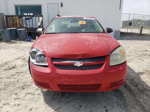 1G1AK18F677403830 - 2007 CHEVROLET COBALT LS RED photo 5