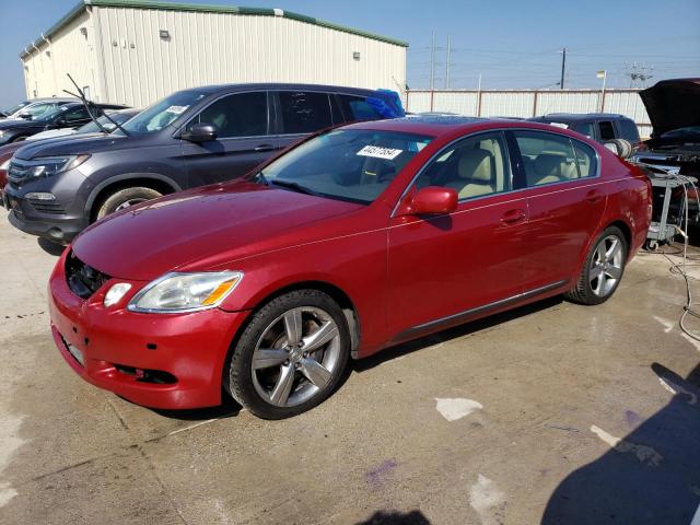 JTHBN96S265003676 - 2006 LEXUS GS 430 RED photo 1