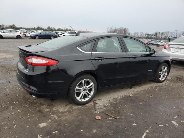 3FA6P0LU8GR336693 - 2016 FORD FUSION SE HYBRID BLACK photo 3