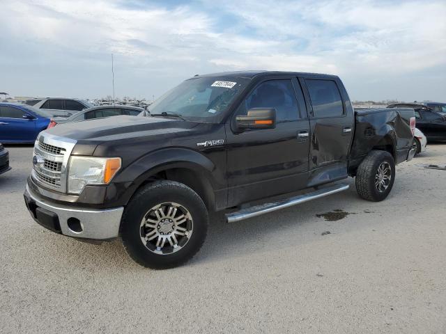 1FTFW1CF2DFC34562 - 2013 FORD F150 SUPERCREW BROWN photo 1