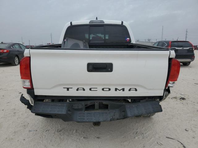 5TFCZ5AN5GX033409 - 2016 TOYOTA TACOMA DOUBLE CAB WHITE photo 6