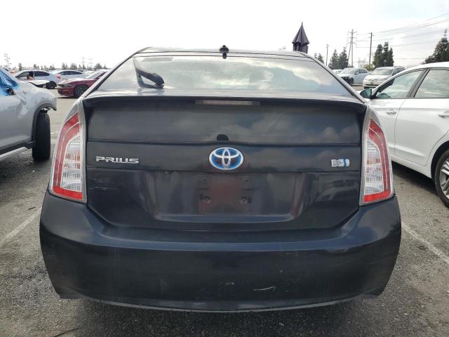 JTDKN3DU2F0401003 - 2015 TOYOTA PRIUS BLACK photo 6