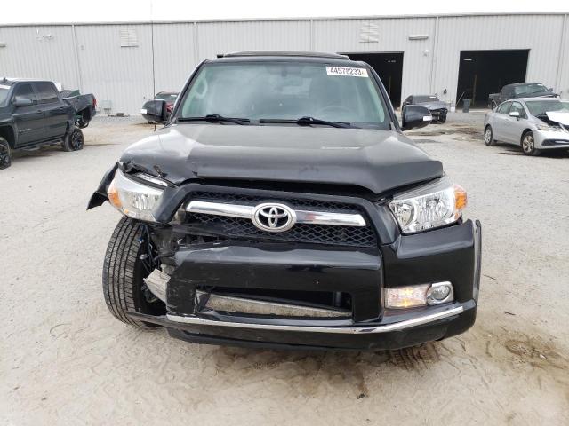 JTEBU5JR5B5045010 - 2011 TOYOTA 4RUNNER SR5 BLACK photo 5