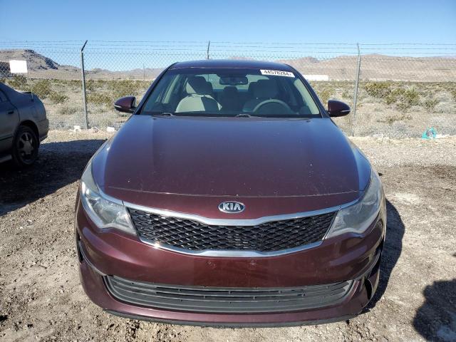 5XXGT4L13GG036291 - 2016 KIA OPTIMA LX MAROON photo 5