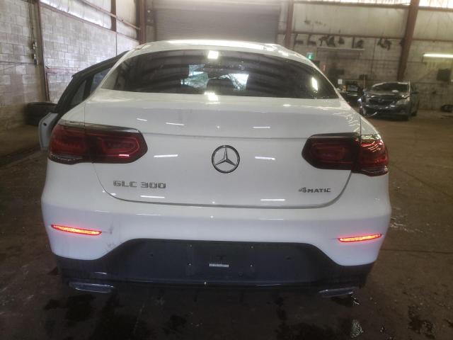 W1N0J8EB9NG025685 - 2022 MERCEDES-BENZ GLC COUPE 300 4MATIC WHITE photo 6