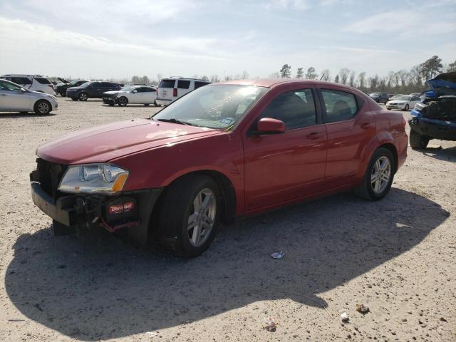 1C3CDZCB5CN182003 - 2012 DODGE AVENGER SXT RED photo 1