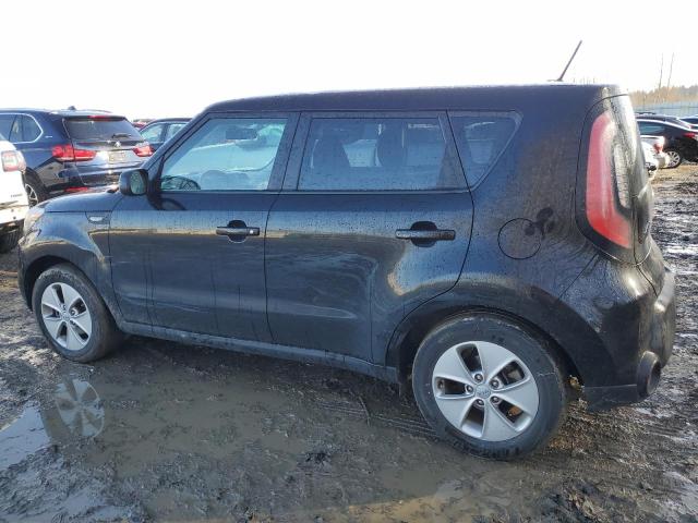 KNDJN2A25E7736092 - 2014 KIA SOUL BLACK photo 2