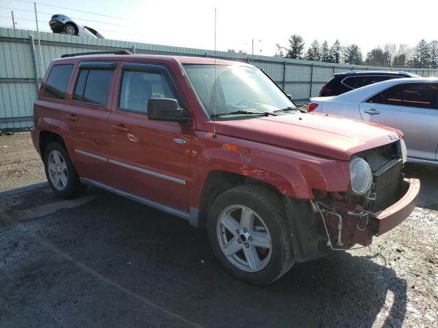 1J4NF1GB7AD619782 - 2010 JEEP PATRIOT SPORT RED photo 4