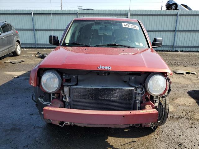 1J4NF1GB7AD619782 - 2010 JEEP PATRIOT SPORT RED photo 5