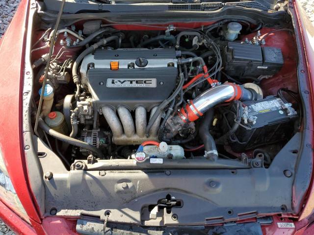 1HGCM723X5A003735 - 2005 HONDA ACCORD LX RED photo 11