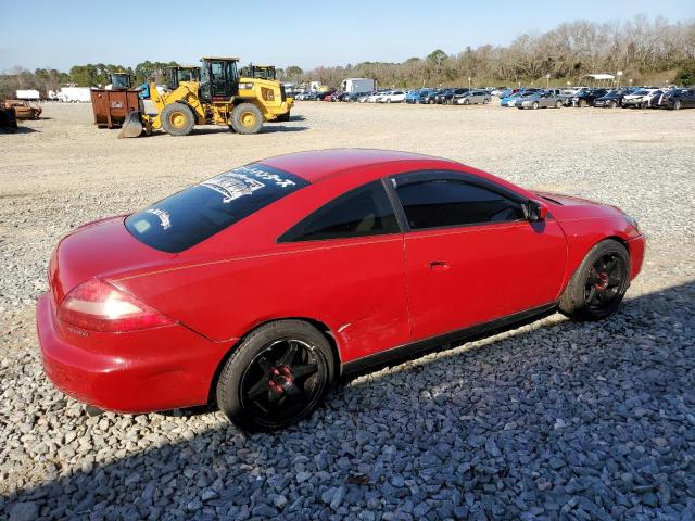 1HGCM723X5A003735 - 2005 HONDA ACCORD LX RED photo 3