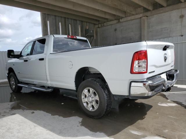 3C6UR5JL9PG536679 - 2023 RAM 2500 BIG HORN WHITE photo 2