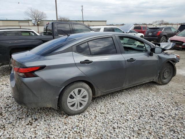 3N1CN8DV4ML813078 - 2021 NISSAN VERSA S GRAY photo 3