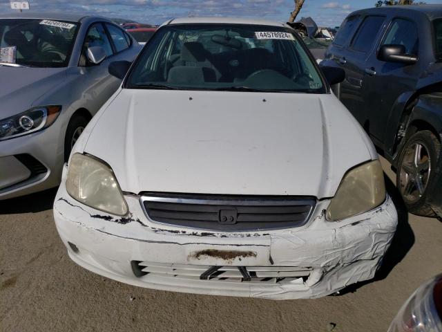 JHMEJ6677YS008993 - 2000 HONDA CIVIC LX WHITE photo 5