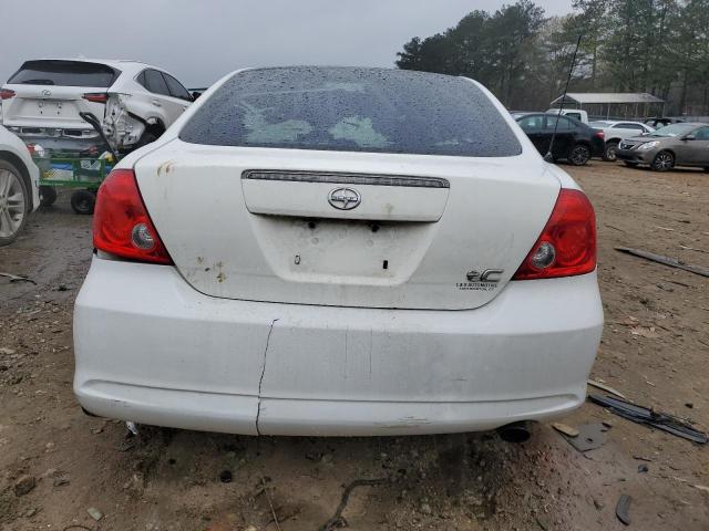 JTKDE177460064880 - 2006 TOYOTA SCION TC WHITE photo 6