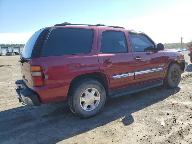 1GKEK13T55R137034 - 2005 GMC YUKON BURGUNDY photo 3