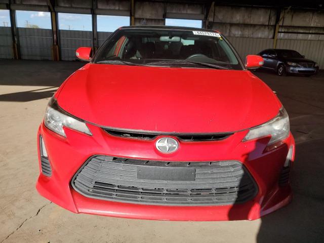 JTKJF5C70E3073585 - 2014 TOYOTA SCION TC RED photo 5