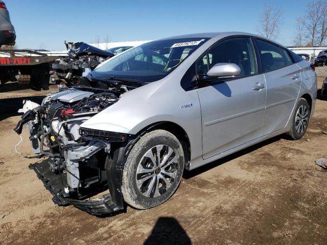 JTDL9RFU0L3021225 - 2020 TOYOTA PRIUS LE SILVER photo 1