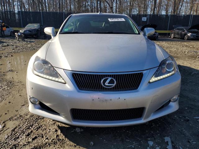 JTHFF2C26E2531053 - 2014 LEXUS IS 250 SILVER photo 5