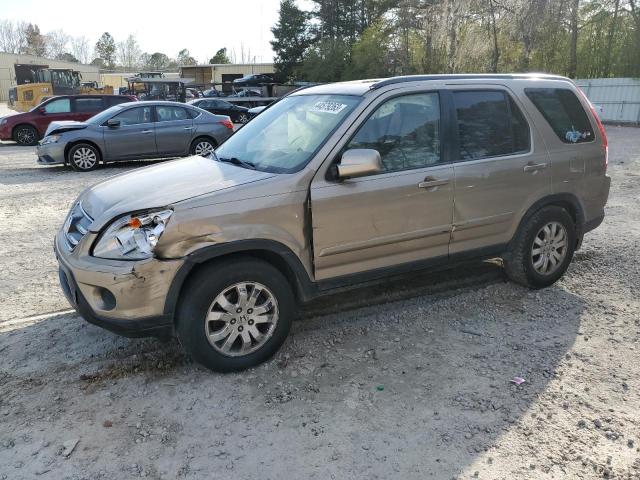 SHSRD78915U325877 - 2005 HONDA CR-V SE TAN photo 1