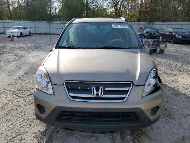 SHSRD78915U325877 - 2005 HONDA CR-V SE TAN photo 5