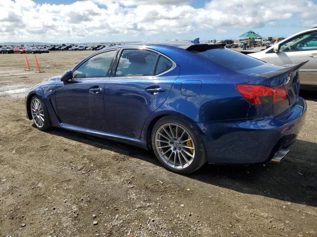 JTHBP262585003966 - 2008 LEXUS IS-F BLUE photo 2