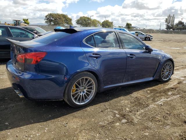 JTHBP262585003966 - 2008 LEXUS IS-F BLUE photo 3