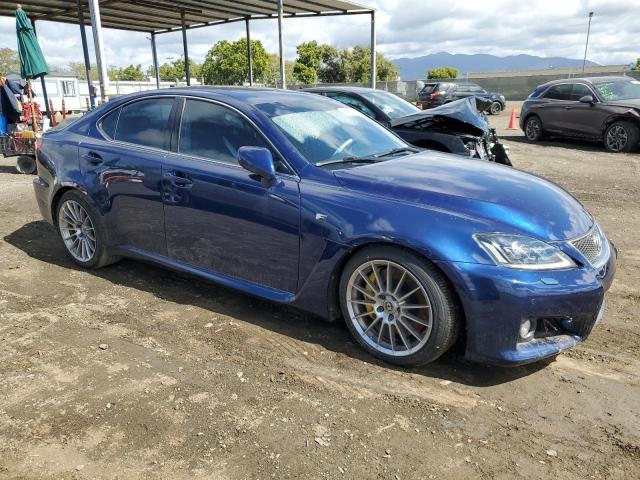 JTHBP262585003966 - 2008 LEXUS IS-F BLUE photo 4