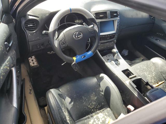 JTHBP262585003966 - 2008 LEXUS IS-F BLUE photo 8