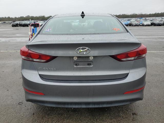 5NPD84LF5JH342419 - 2018 HYUNDAI ELANTRA SEL GRAY photo 6