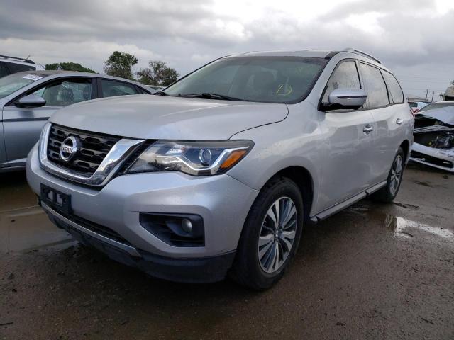 5N1DR2MN7HC615045 - 2017 NISSAN PATHFINDER S GRAY photo 1