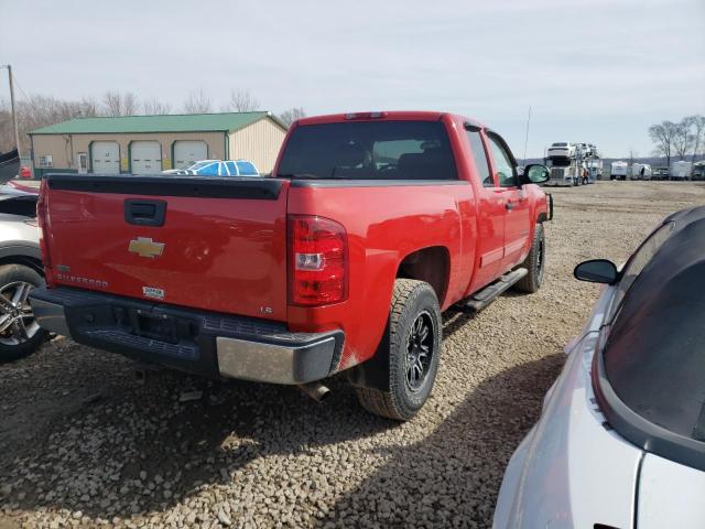 1GCRCREA7BZ202188 - 2011 CHEVROLET SILVERADO C1500  LS RED photo 3