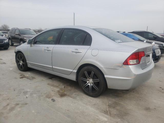 2HGFA15509H300066 - 2009 HONDA CIVIC LX SILVER photo 2