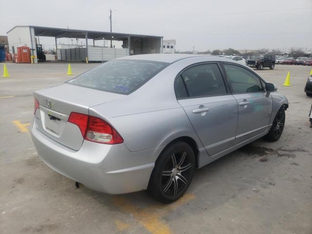 2HGFA15509H300066 - 2009 HONDA CIVIC LX SILVER photo 3