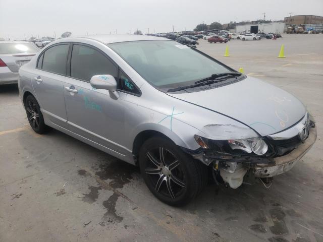 2HGFA15509H300066 - 2009 HONDA CIVIC LX SILVER photo 4