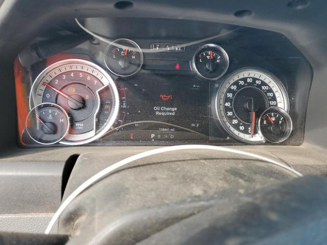 1C6RR7TTXKS530907 - 2019 RAM 1500 CLASS SLT ვერცხლისფერი ფოტო 9