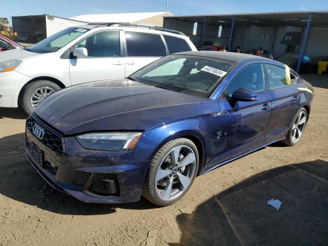 WAUFACF5XMA004324 - 2021 AUDI A5 PREMIUM PLUS 45 BLUE photo 1