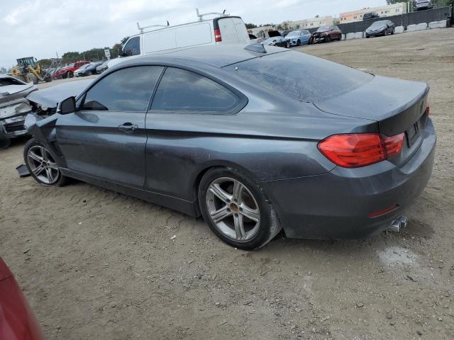 WBA3N7C52FK224430 - 2015 BMW 428 I GRAY photo 2