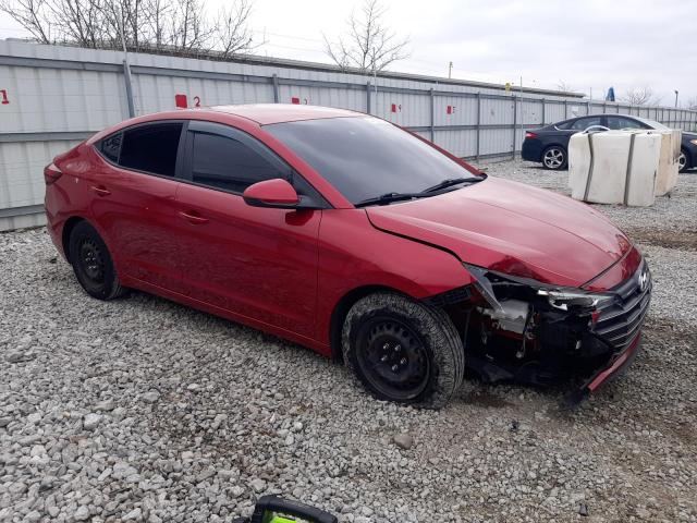 5NPD74LF5LH513577 - 2020 HYUNDAI ELANTRA SE RED photo 4