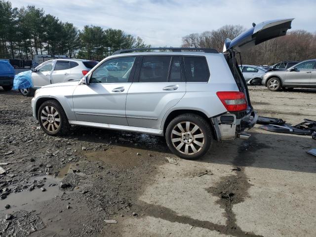 WDCGG8HBXBF608553 - 2011 MERCEDES-BENZ GLK 350 4MATIC SILVER photo 2