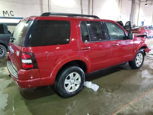 1FMEU63EX9UA24358 - 2009 FORD EXPLORER XLT RED photo 3